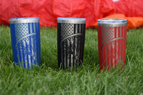 20oz Paramotor Flag Tumbler