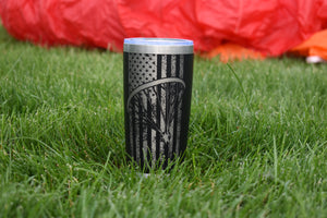 20oz Paramotor Flag Tumbler